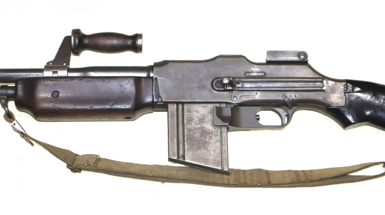 Puška samonabíjecí M1918 Browning Automatic Rifle (BAR M1918A2)